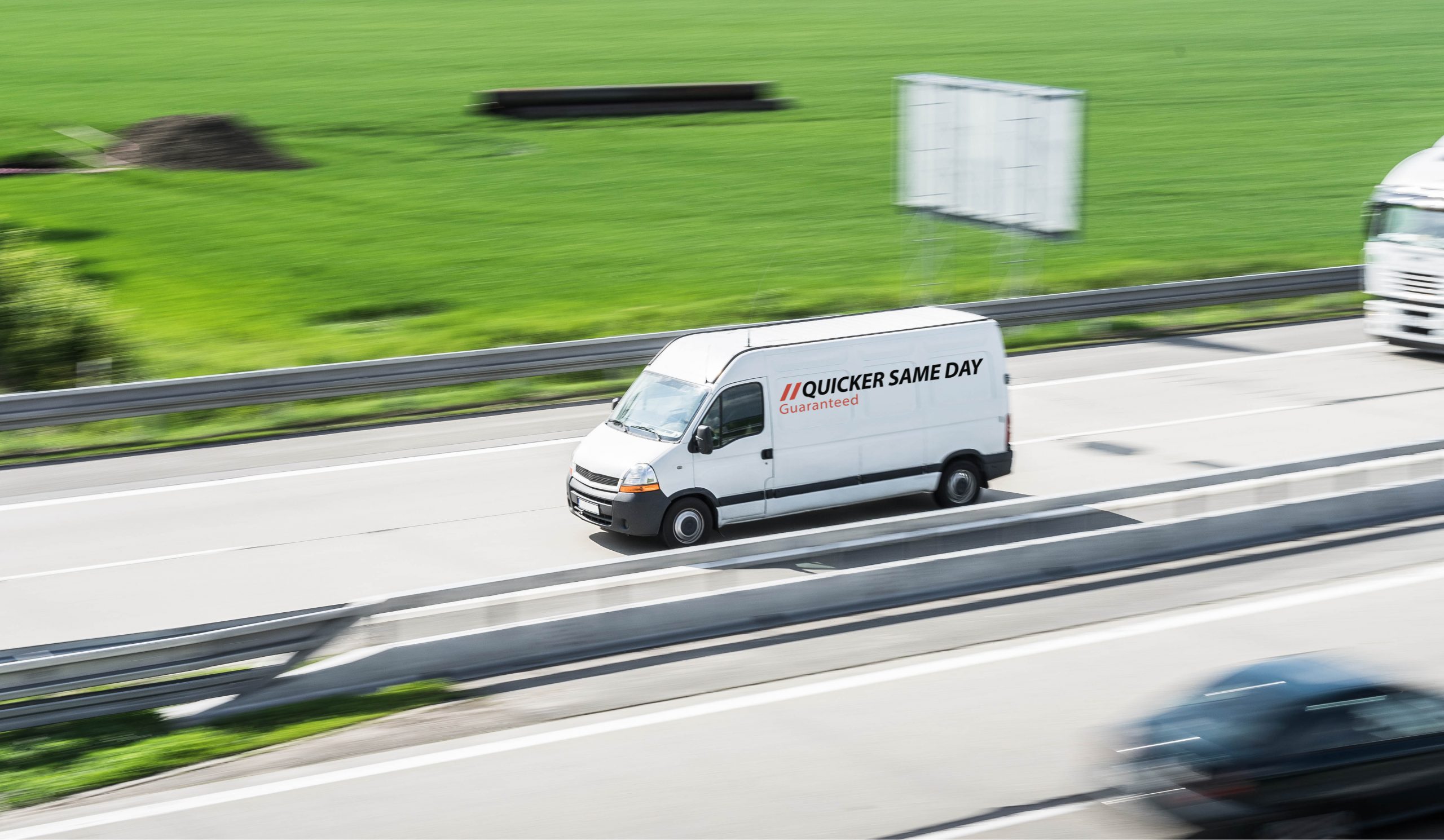 Quicker Same Day Courier Van