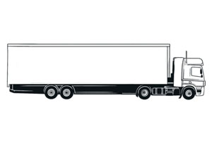 articulated lorry