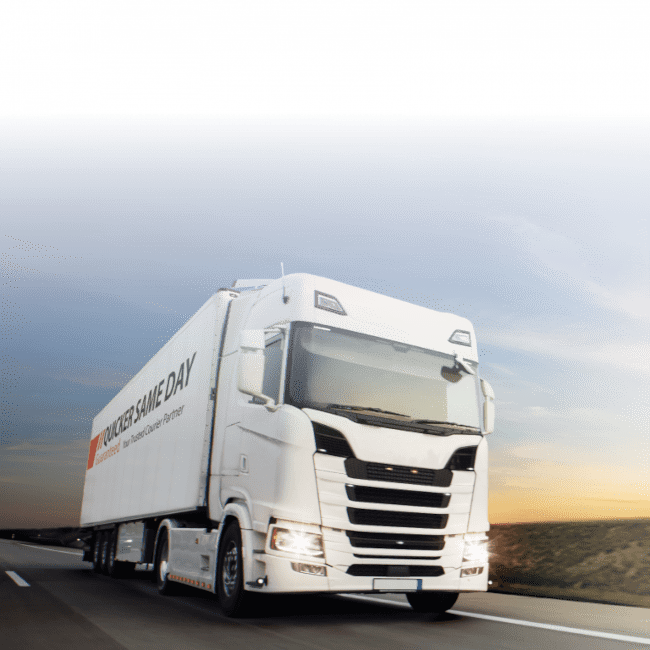 Quicker Same Day lorry
